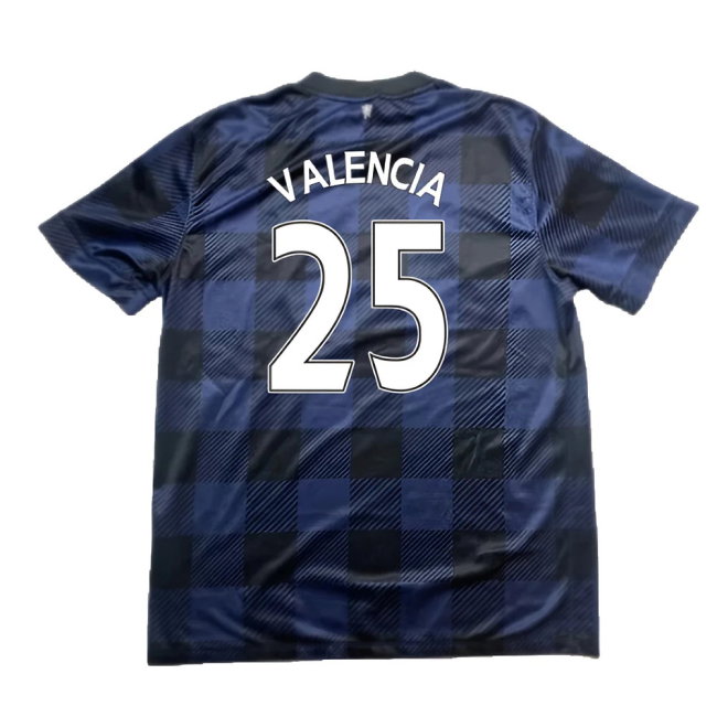 Manchester United 2013-14 Away Shirt (S) (Mint) (Valencia 25)