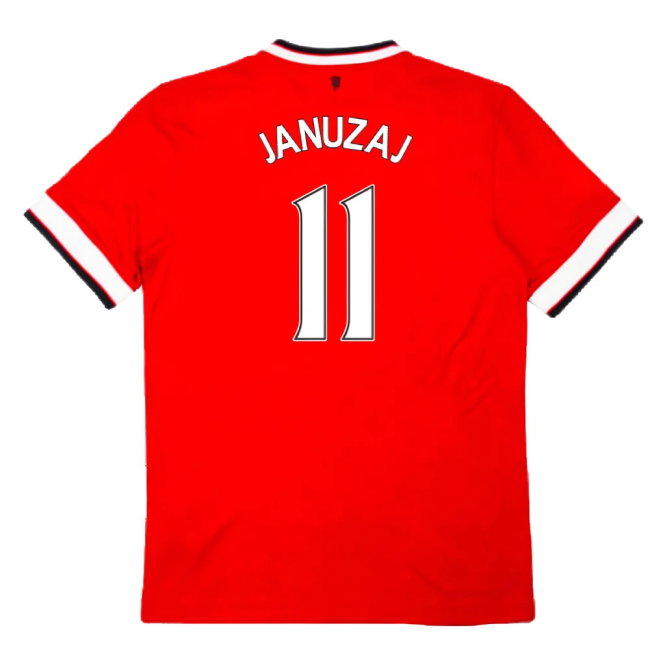 Manchester United 2014-15 Home Football Shirt (L) (Excellent) (Januzaj 11)