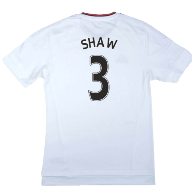 Manchester United 2015-16 Away Shirt (Excellent) (Shaw 3)