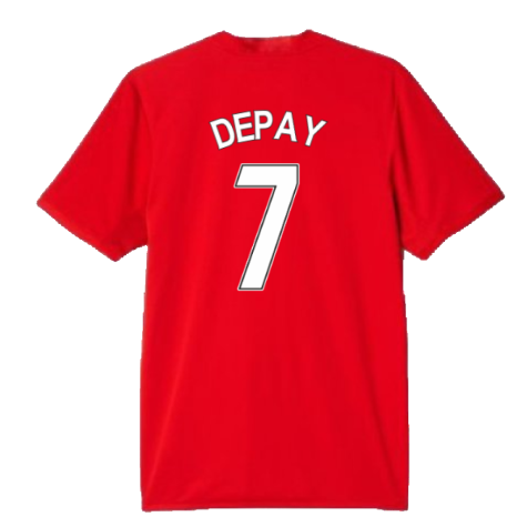 Manchester United 2015-16 Home Shirt (M) (Depay 7) (Fair)