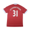 Manchester United 2015-16 Home Shirt ((Excellent) M) (Schweinsteiger 31)