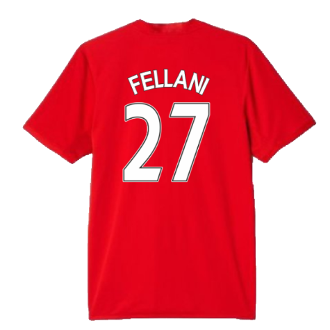 Manchester United 2015-16 Home Shirt (S) (Fellani 27) (Very Good)