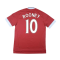 Manchester United 2015-16 Home Shirt ((Good) S) (Rooney 10)