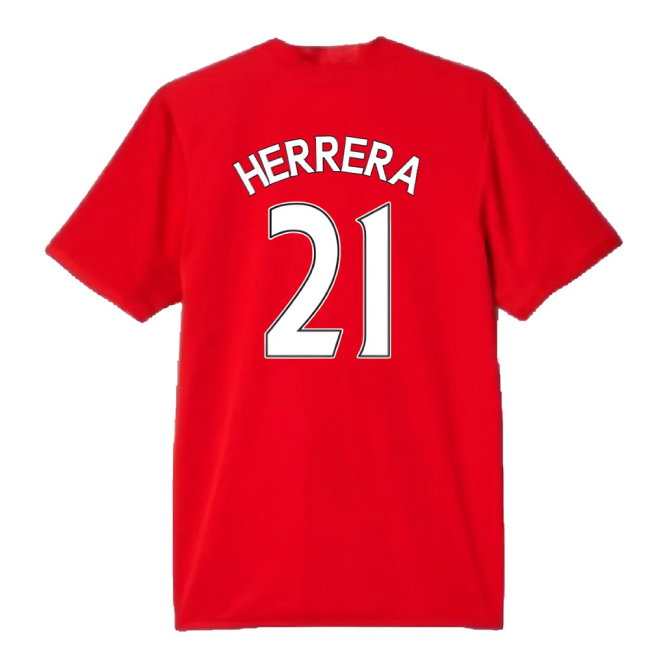 Manchester United 2015-16 Home Shirt (Mint) (Herrera 21)