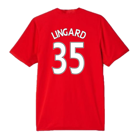 Manchester United 2015-16 Home Shirt (M) (Lingard 35) (Fair)