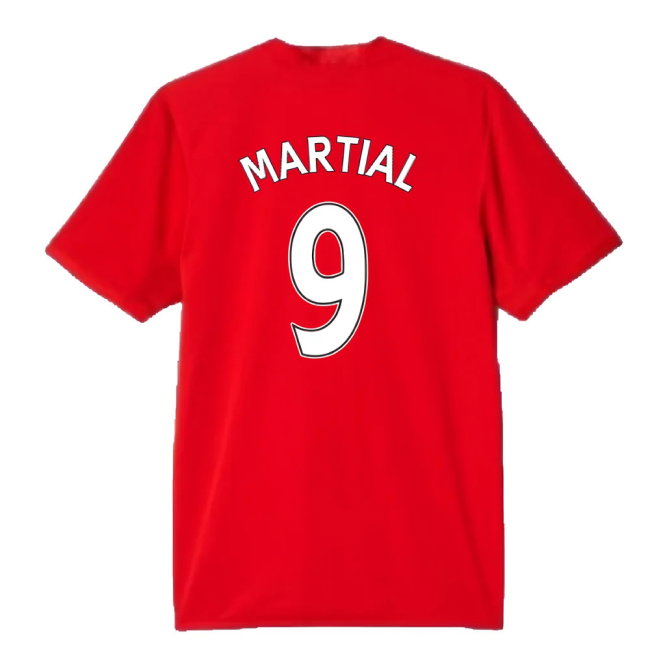 Manchester United 2015-16 Home Shirt (Excellent) (Martial 9)