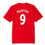 Manchester United 2015-16 Home Shirt (M) (Martial 9) (Fair)