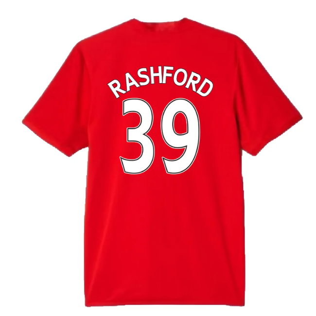 Manchester United 2015-16 Home Shirt (Mint) (Rashford 39)