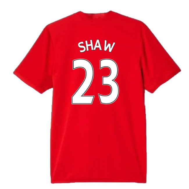 Manchester United 2015-16 Home Shirt (Excellent) (Shaw 23)