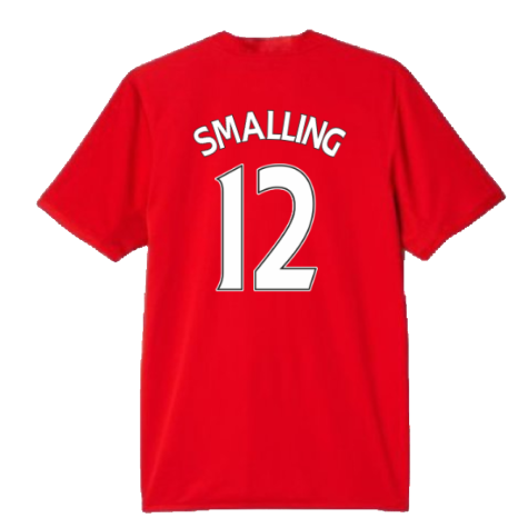 Manchester United 2015-16 Home Shirt (M) (Smalling 12) (Fair)