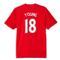 Manchester United 2015-16 Home Shirt (S) (Young 18) (Good)