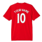 Manchester United 2015-16 Home Shirt (S) (Your Name 10) (Very Good)