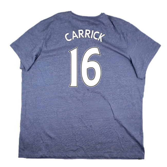 Manchester United 2016-17 Adidas T-Shirt (3XL) (Very Good) (Carrick 16)