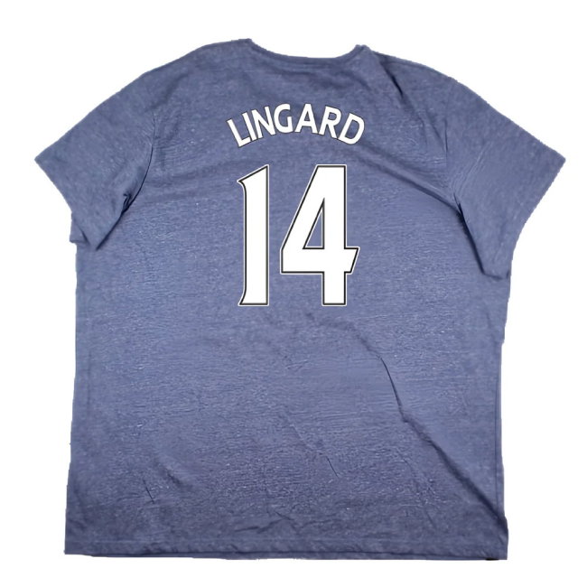 Manchester United 2016-17 Adidas T-Shirt (3XL) (Very Good) (Lingard 14)