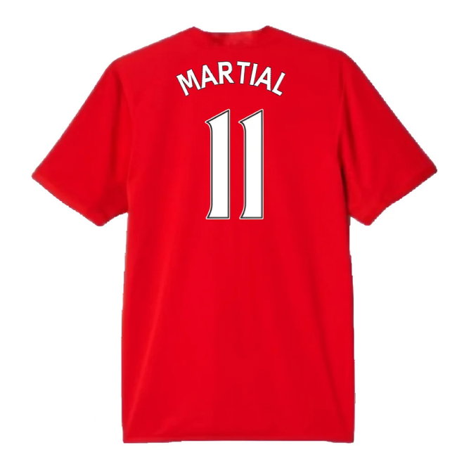 Manchester United 2016-17 Home (XL) (Excellent) (Martial 11)