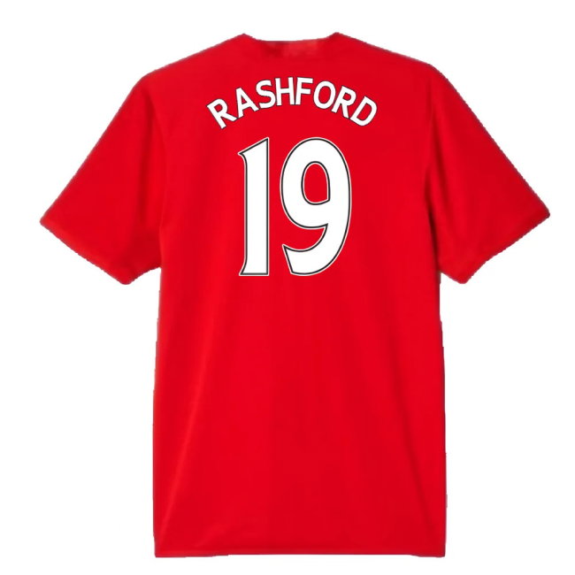 Manchester United 2016-17 Home (S) (Good) (Rashford 19)