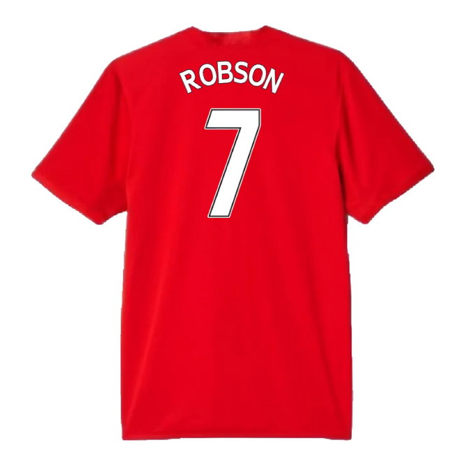 Manchester United 2016-17 Home (S) (Good) (Robson 7)