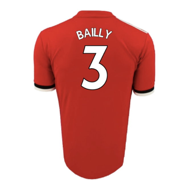 Manchester United 2017-18 Home Shirt (Excellent) (Bailly 3)
