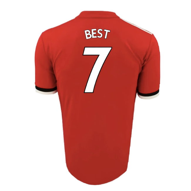 Manchester United 2017-18 Home Shirt (Excellent) (Best 7)