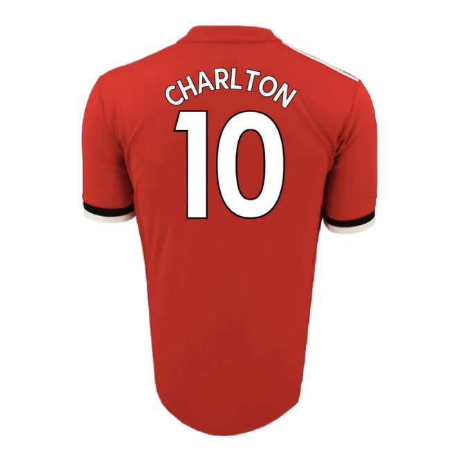 Manchester United 2017-18 Home Shirt (Excellent) (Charlton 10)