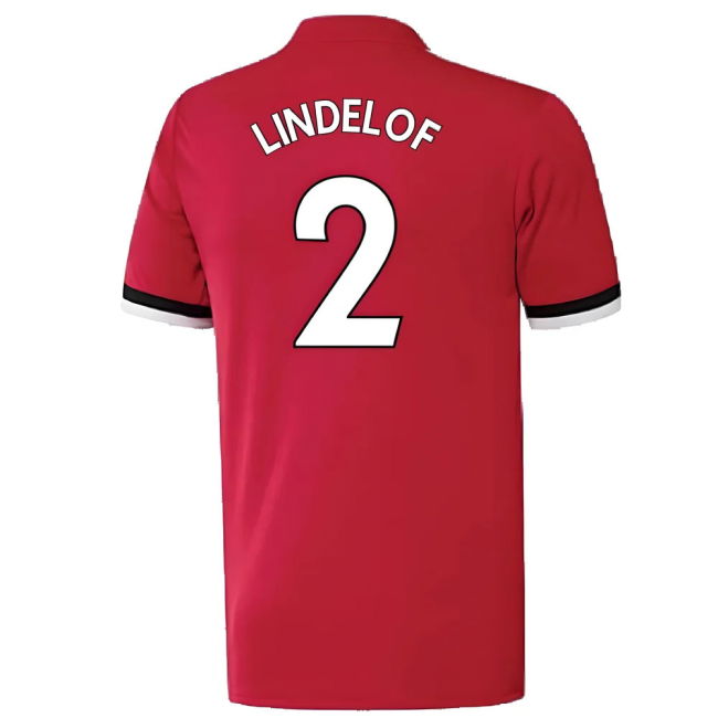 Manchester United 2017-18 Home Shirt ((Excellent) 4-5 Year) (Lindelof 2)