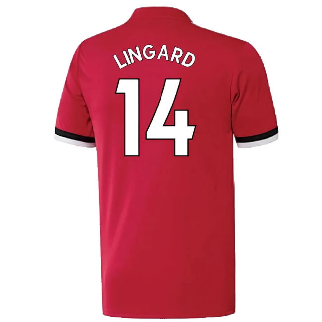 Manchester United 2017-18 Home Shirt ((Excellent) 4-5 Year) (Lingard 14)