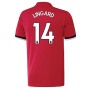 Manchester United 2017-18 Home Shirt ((Excellent) L) (Lingard 14)