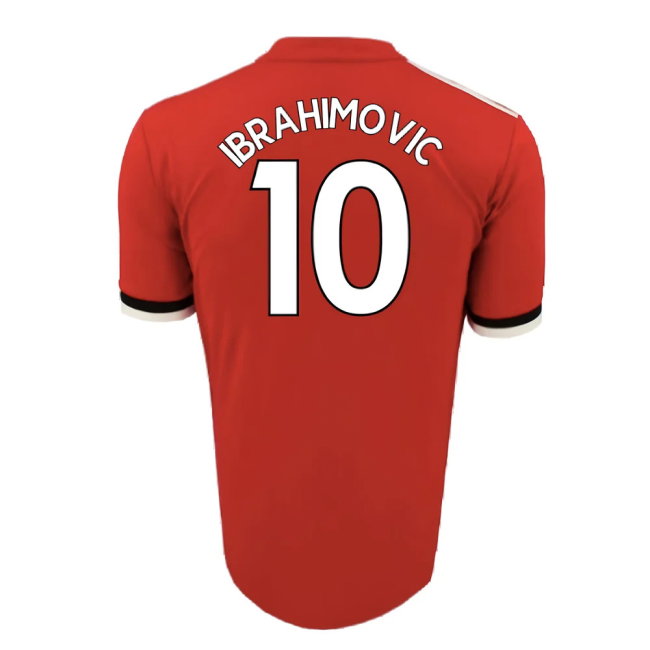 Manchester United 2017-18 Home Shirt (Excellent) (Ibrahimovic 10)
