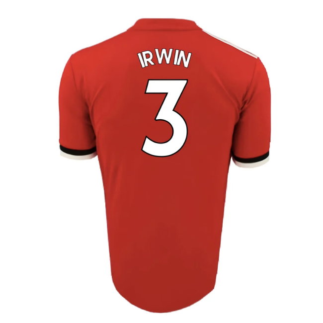 Manchester United 2017-18 Home Shirt (Excellent) (Irwin 3)