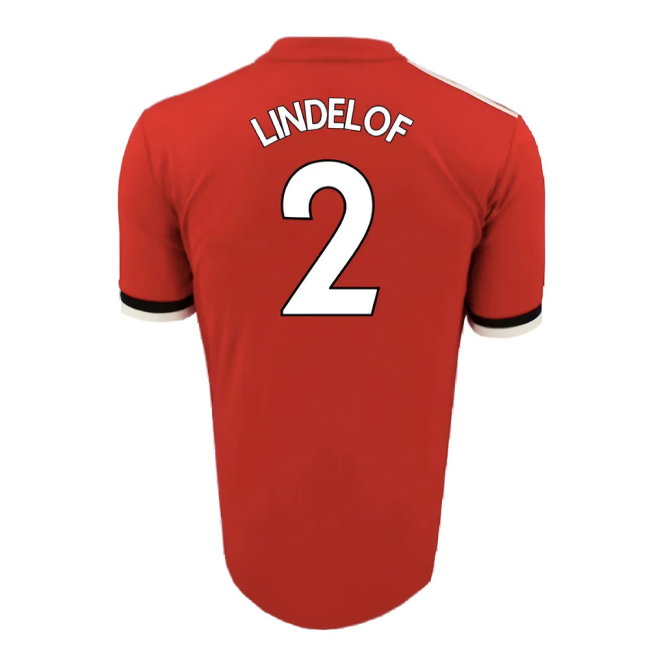 Manchester United 2017-18 Home Shirt (Excellent) (Lindelof 2)