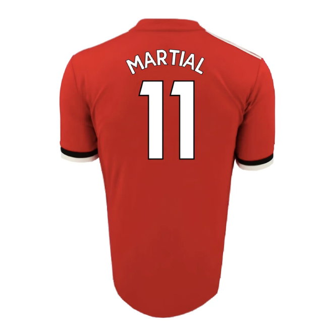 Manchester United 2017-18 Home Shirt (Mint) (Martial 11)