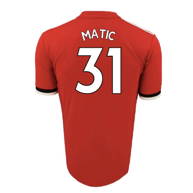 Manchester United 2017-18 Home Shirt (Excellent) (Matic 31)