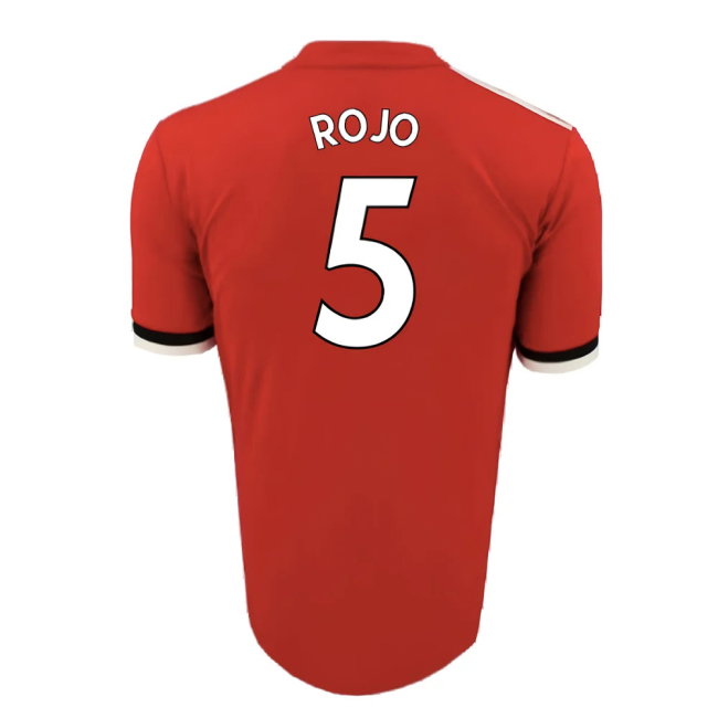 Manchester United 2017-18 Home Shirt (Mint) (Rojo 5)