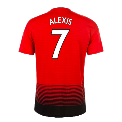 Manchester United 2018-19 Home Shirt (Mint) (Alexis 7)