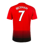Manchester United 2018-19 Home Shirt (Very Good) (Beckham 7)