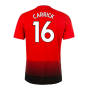 Manchester United 2018-19 Home Shirt (Mint) (Carrick 16)