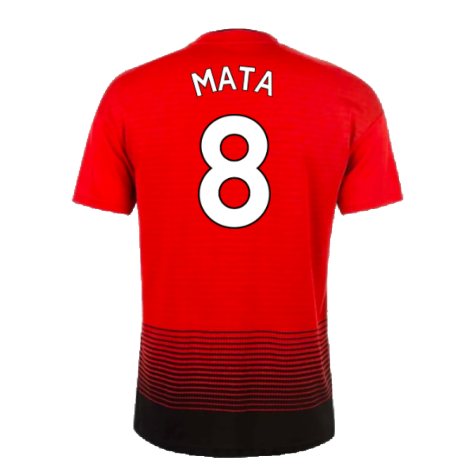 Manchester United 2018-19 Home Shirt (Very Good) (Mata 8)