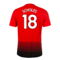 Manchester United 2018-19 Home Shirt (Very Good) (Scholes 18)