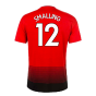 Manchester United 2018-19 Home Shirt (Mint) (Smalling 12)