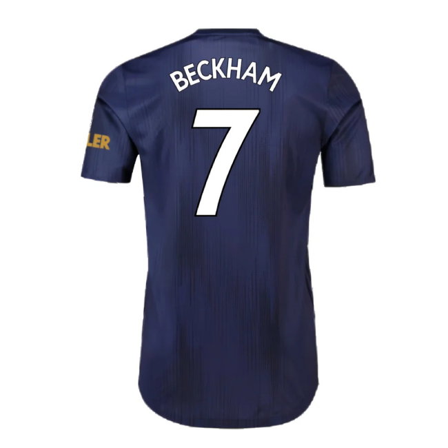 Manchester United 2018-19 Third Shirt (Mint) (Beckham 7)