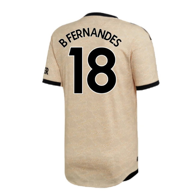 Manchester United 2019-20 Away Shirt (S) (Excellent) (B Fernandes 18)
