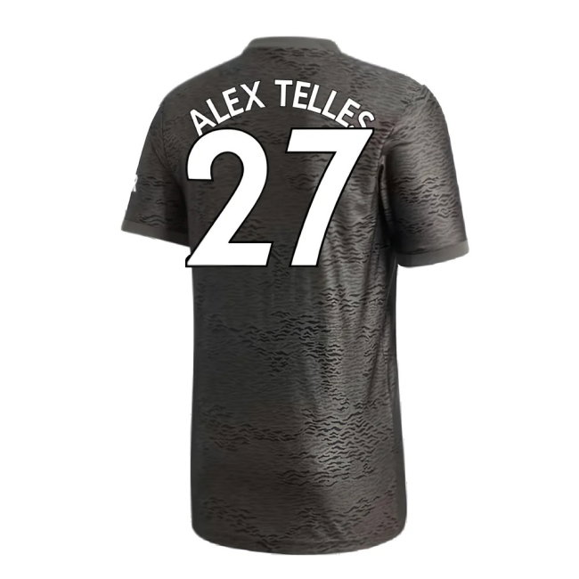 Manchester United 2020-21 Away Shirt (7-8y) (Mint) (Alex Telles 27)