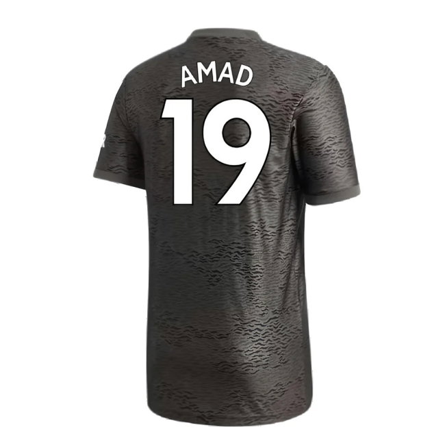 Manchester United 2020-21 Away Shirt (7-8y) (Mint) (Amad 19)