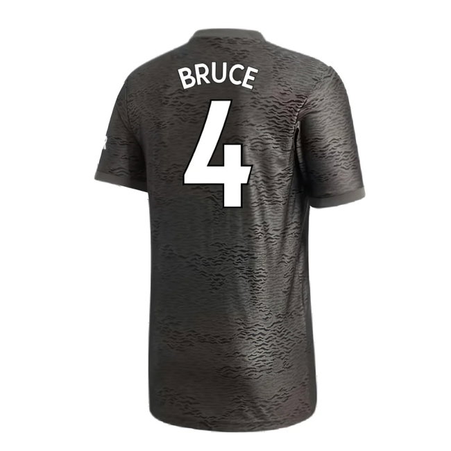 Manchester United 2020-21 Away Shirt (7-8y) (Mint) (BRUCE 4)