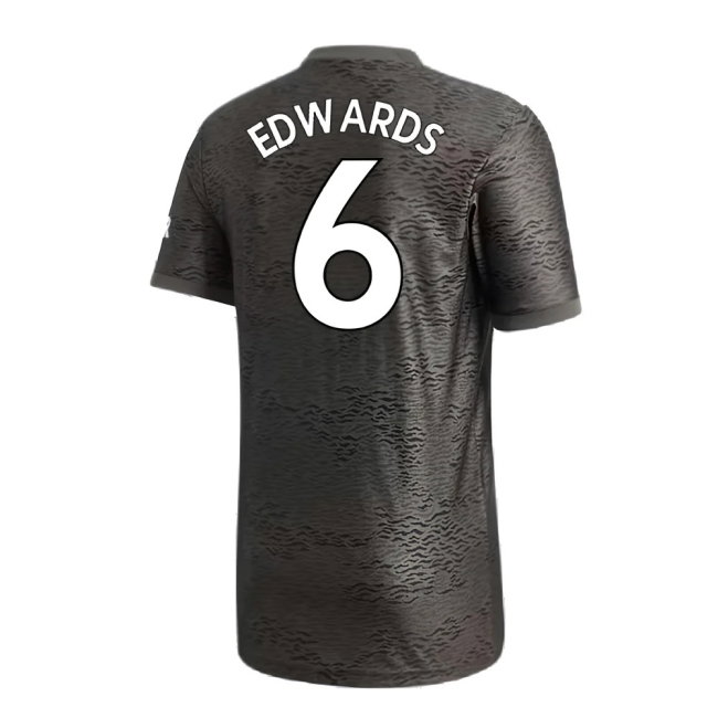 Manchester United 2020-21 Away Shirt (7-8y) (Mint) (EDWARDS 6)