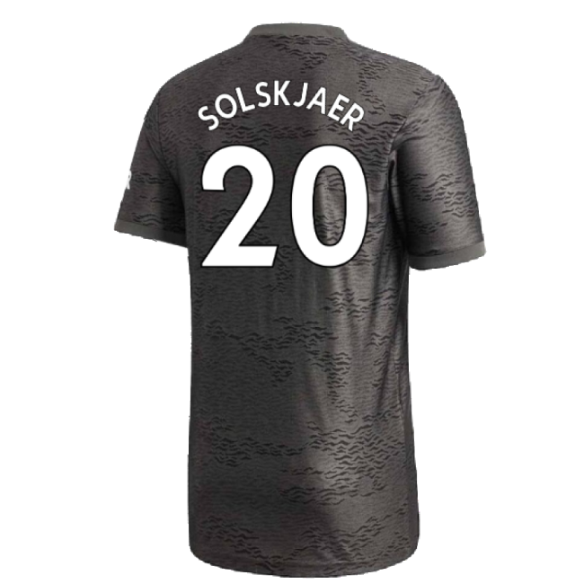 Manchester United 2020-21 Away Shirt ((Excellent) L) (SOLSKJAER 20)