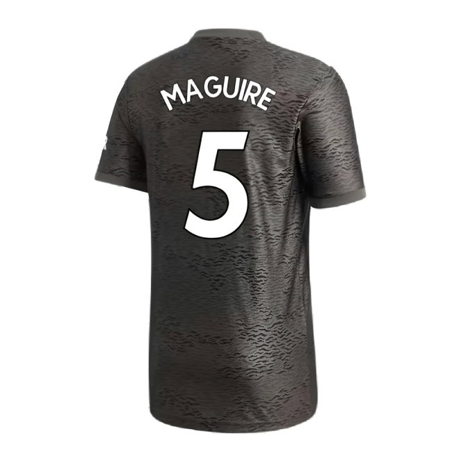 Manchester United 2020-21 Away Shirt (7-8y) (Mint) (MAGUIRE 5)