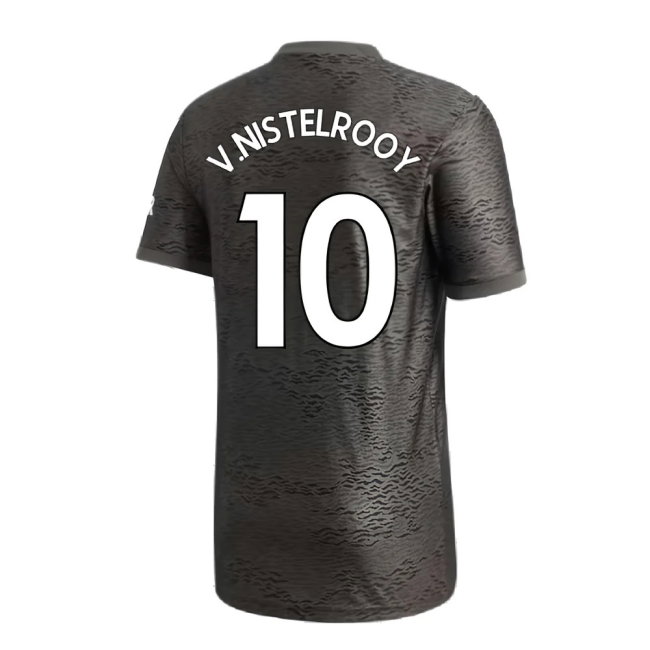 Manchester United 2020-21 Away Shirt (7-8y) (Mint) (V.NISTELROOY 10)