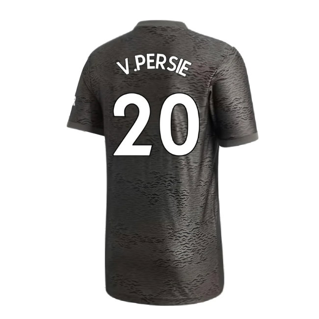 Manchester United 2020-21 Away Shirt (7-8y) (Mint) (V.PERSIE 20)