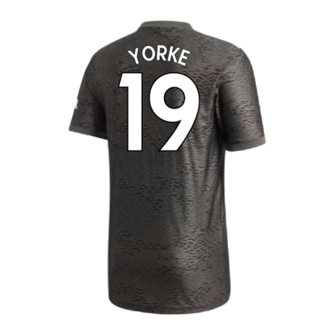 Manchester United 2020-21 Away Shirt (7-8y) (Mint) (YORKE 19)